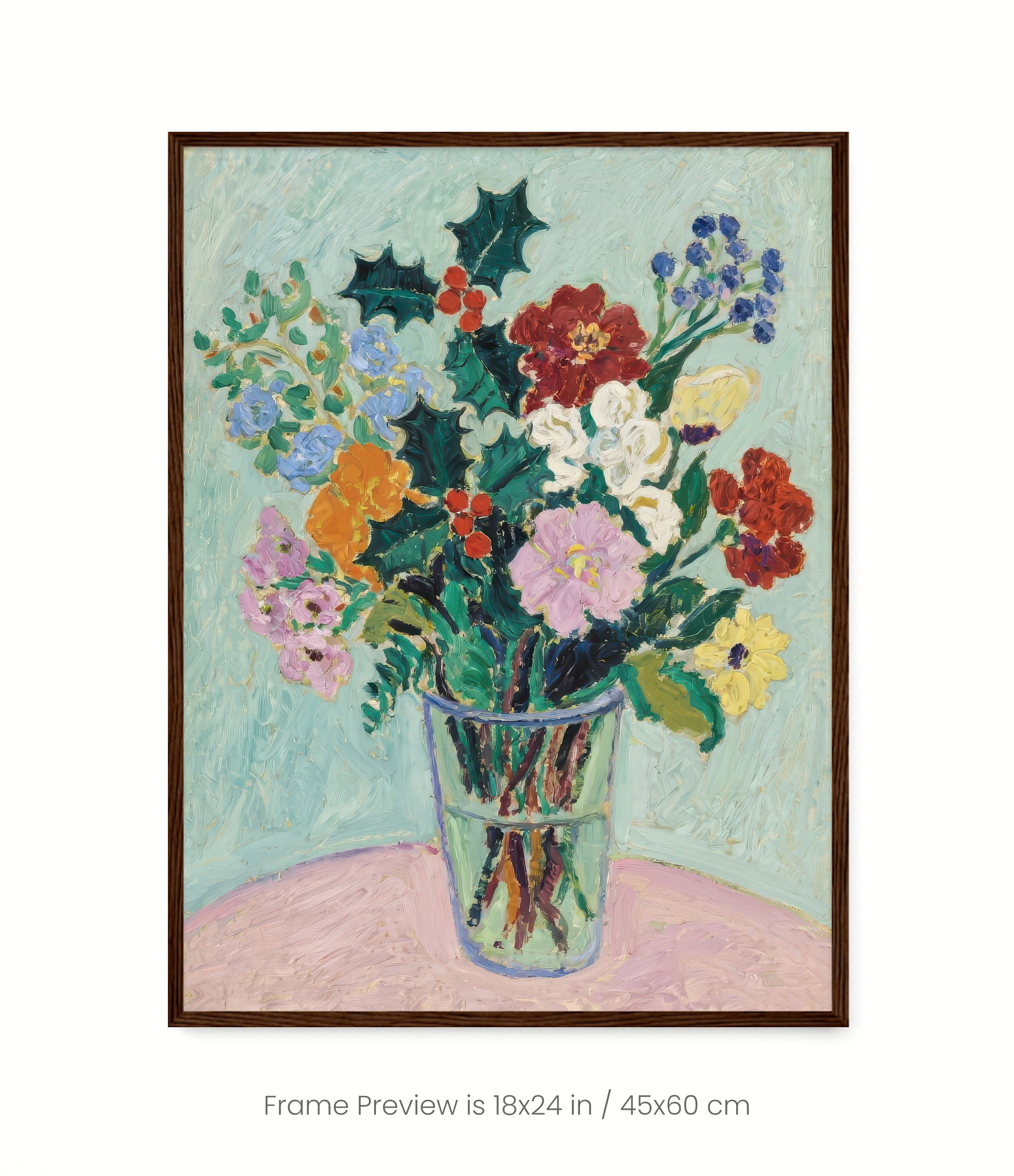 Birthday Flowers: December (Holly)