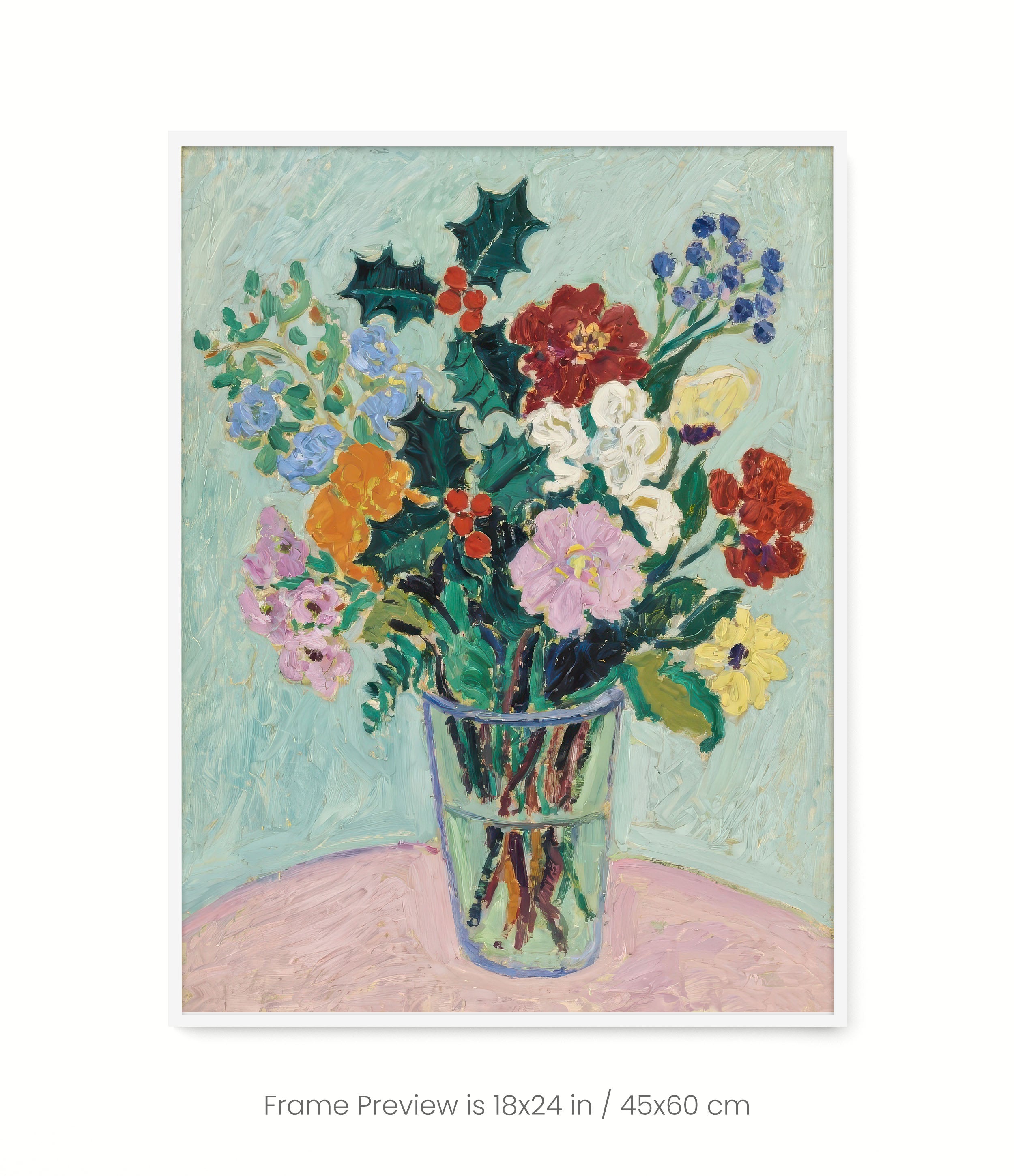 Birthday Flowers: December (Holly)