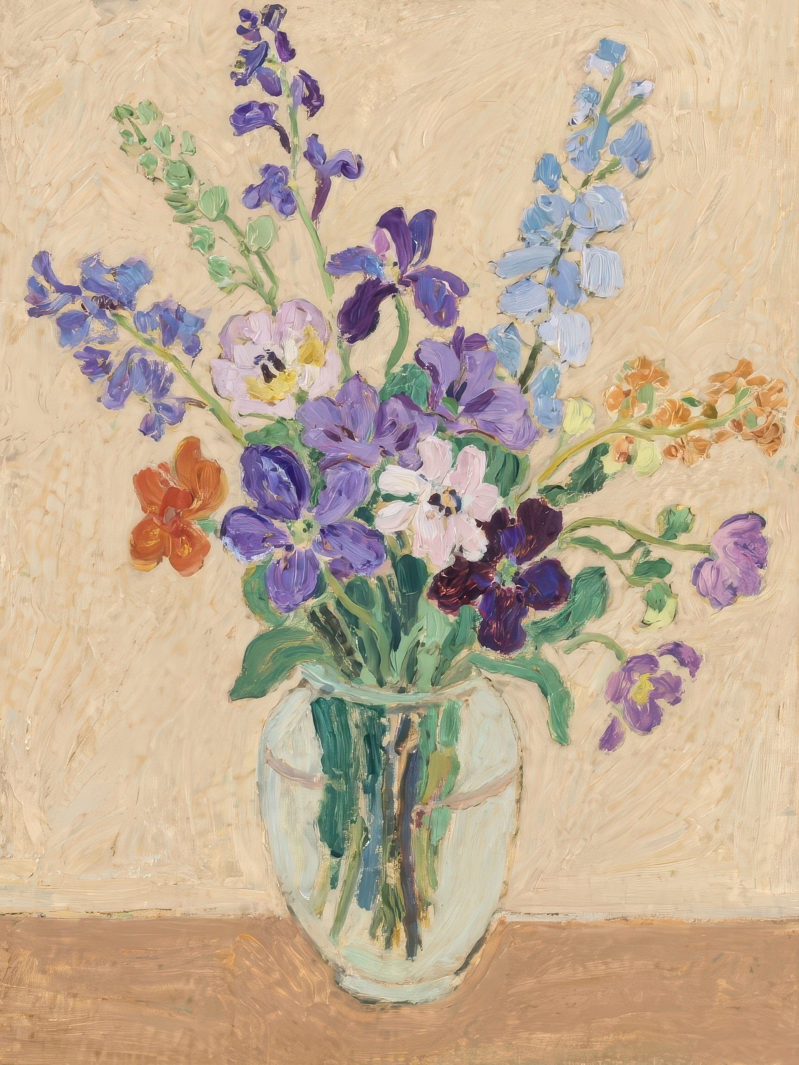Birthday Flowers: February (Violets)
