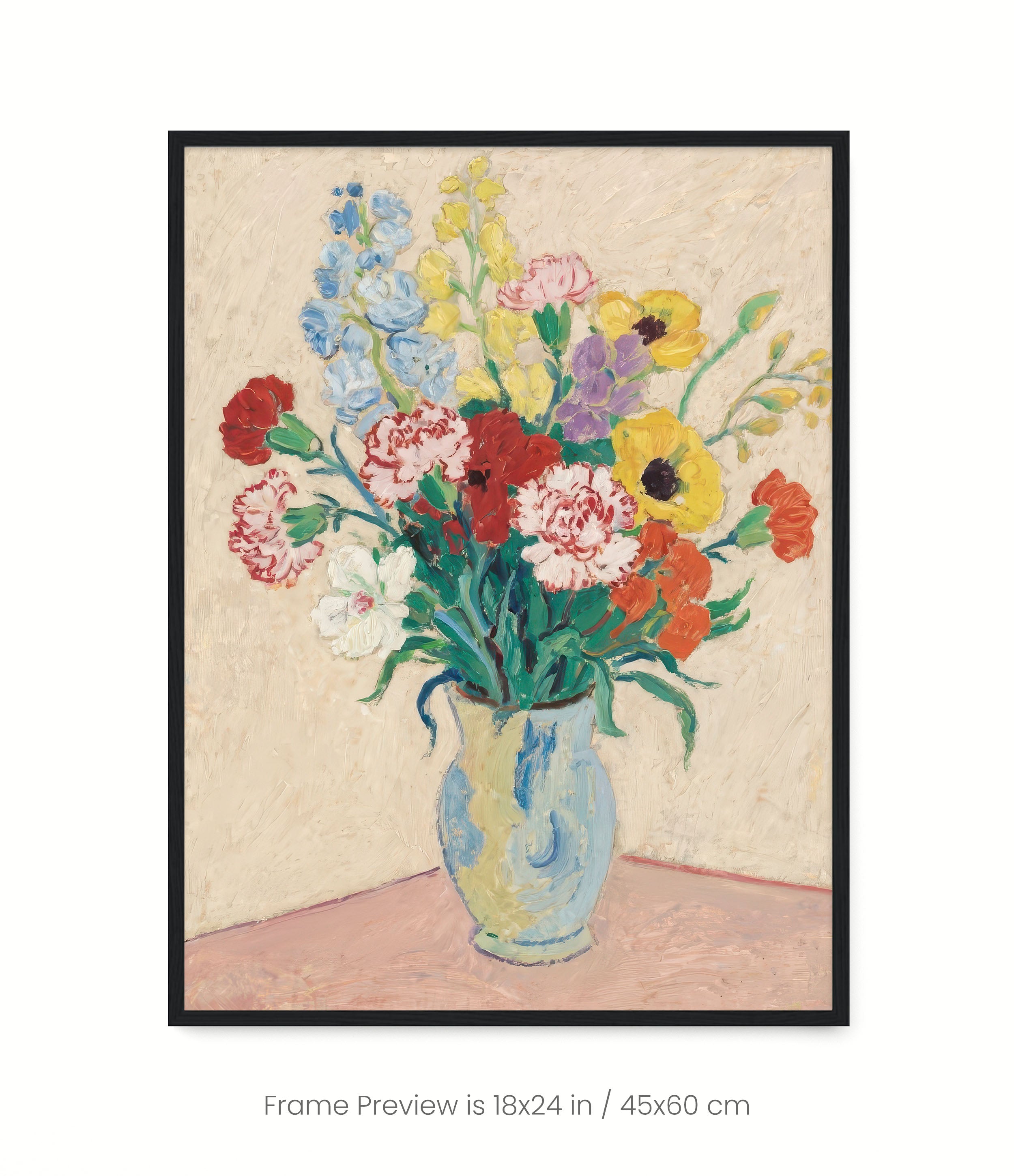 Birthday Flowers: January (Carnations)