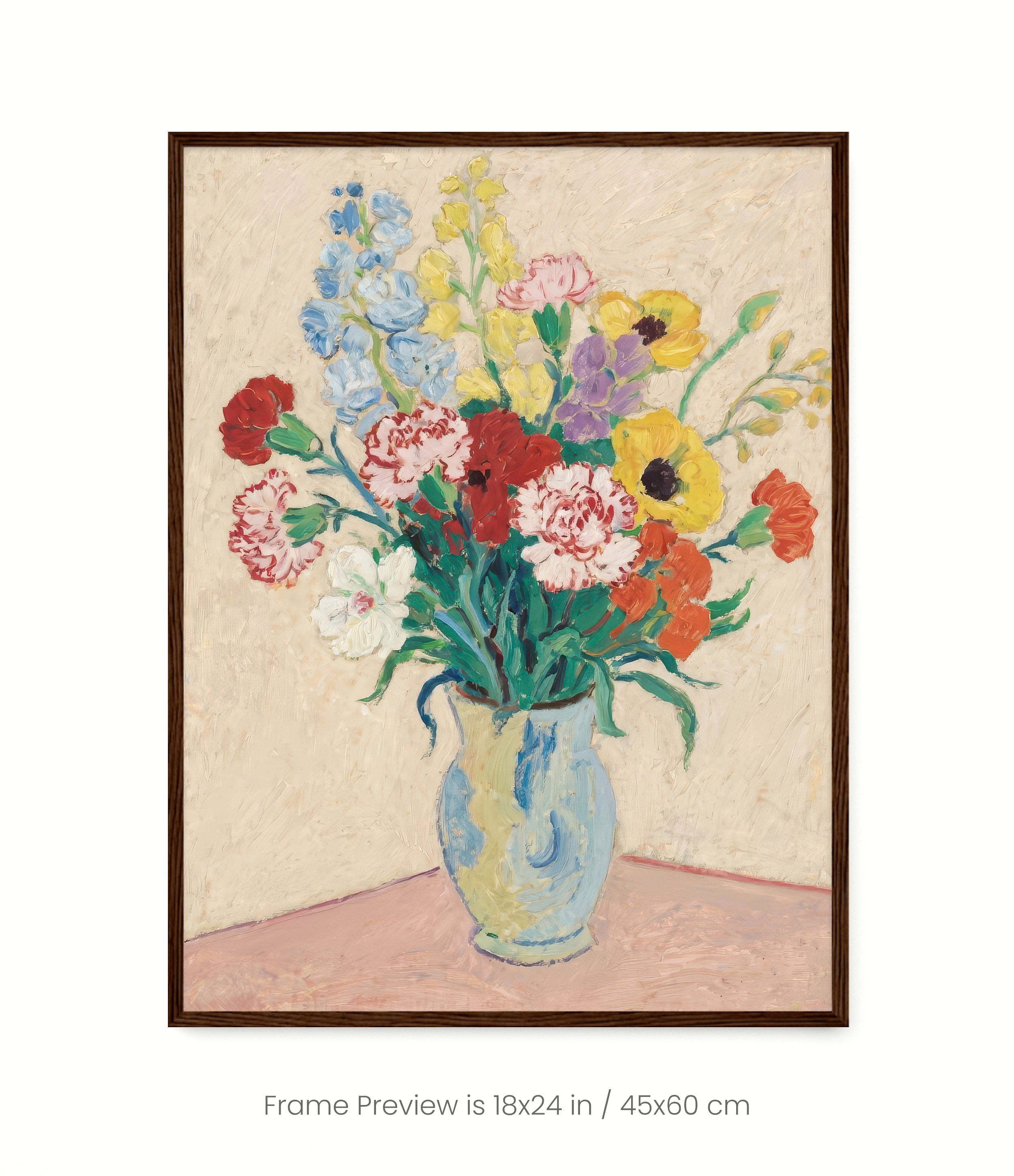 Birthday Flowers: January (Carnations)