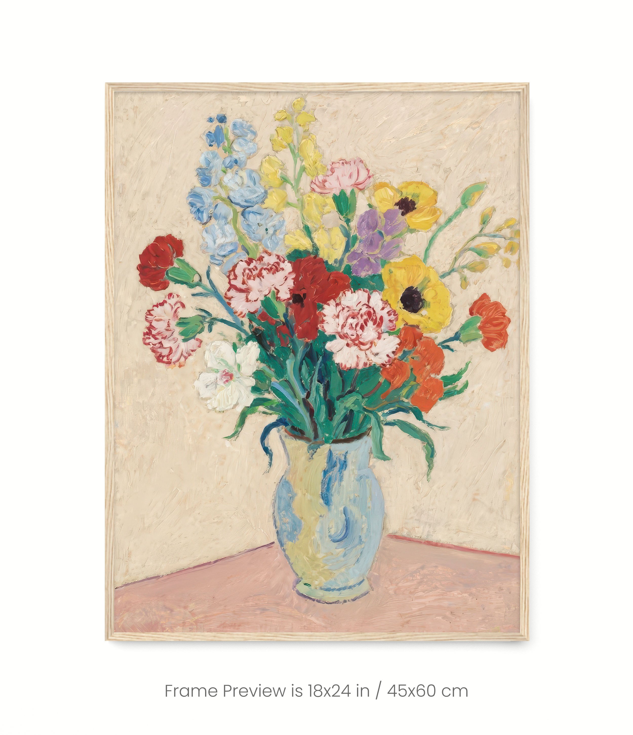 Birthday Flowers: January (Carnations)