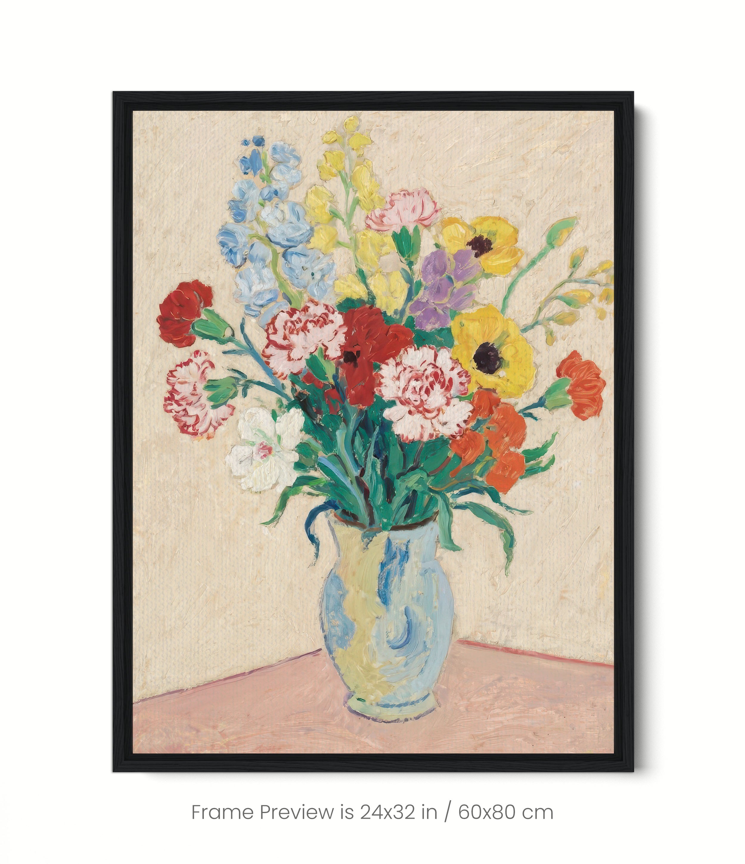 Birthday Flowers: January (Carnations)