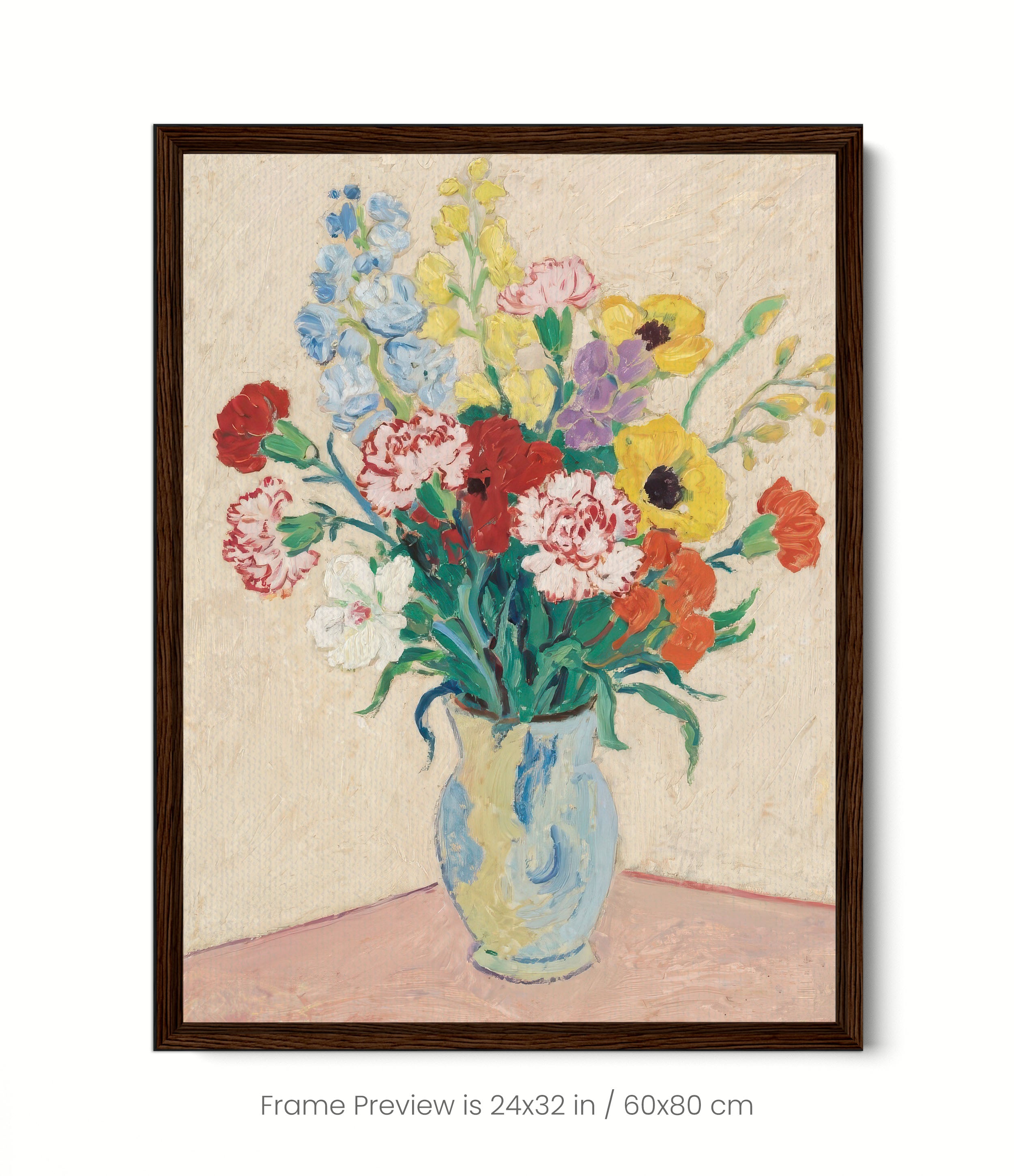 Birthday Flowers: January (Carnations)