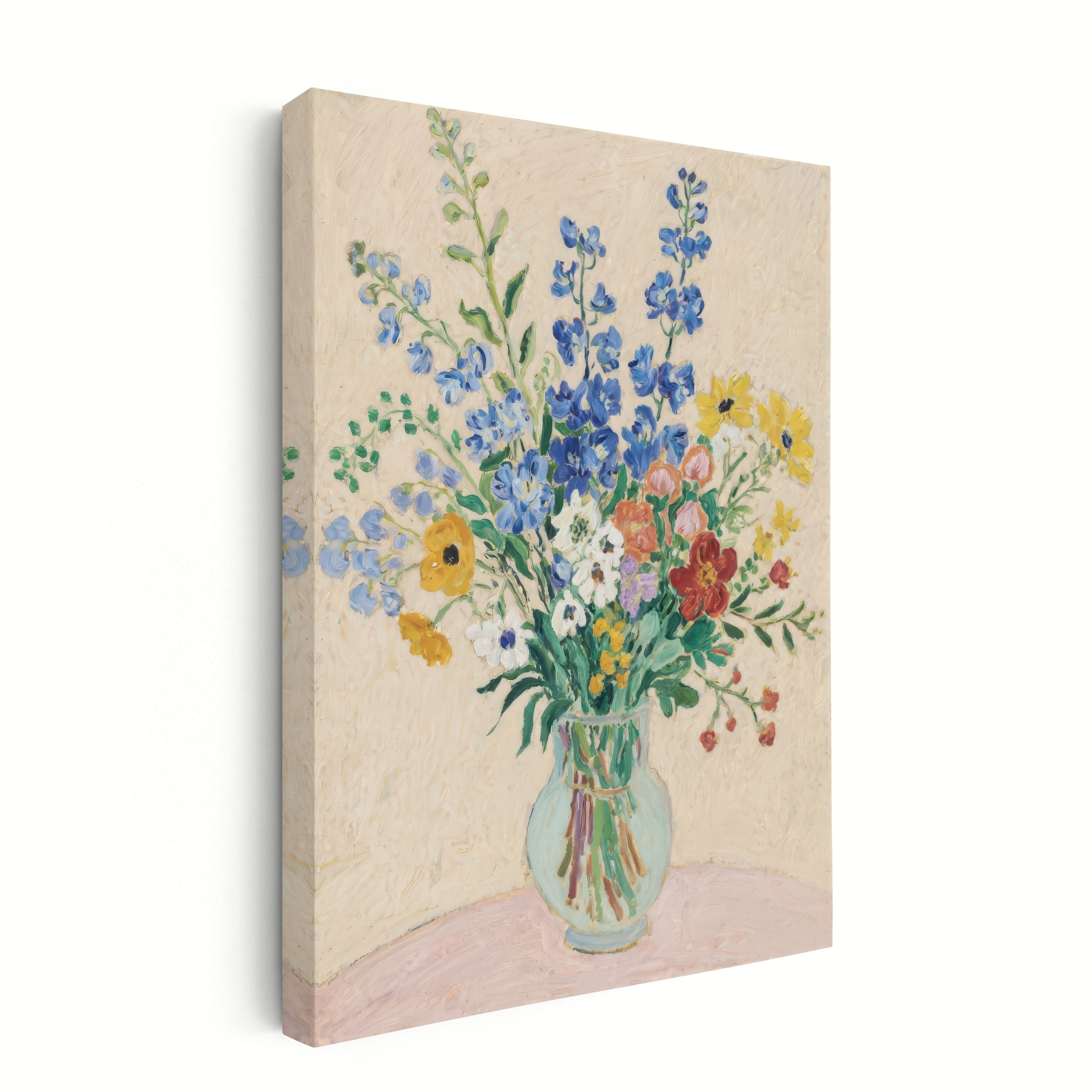 Birthday Flowers: July (Larkspur)