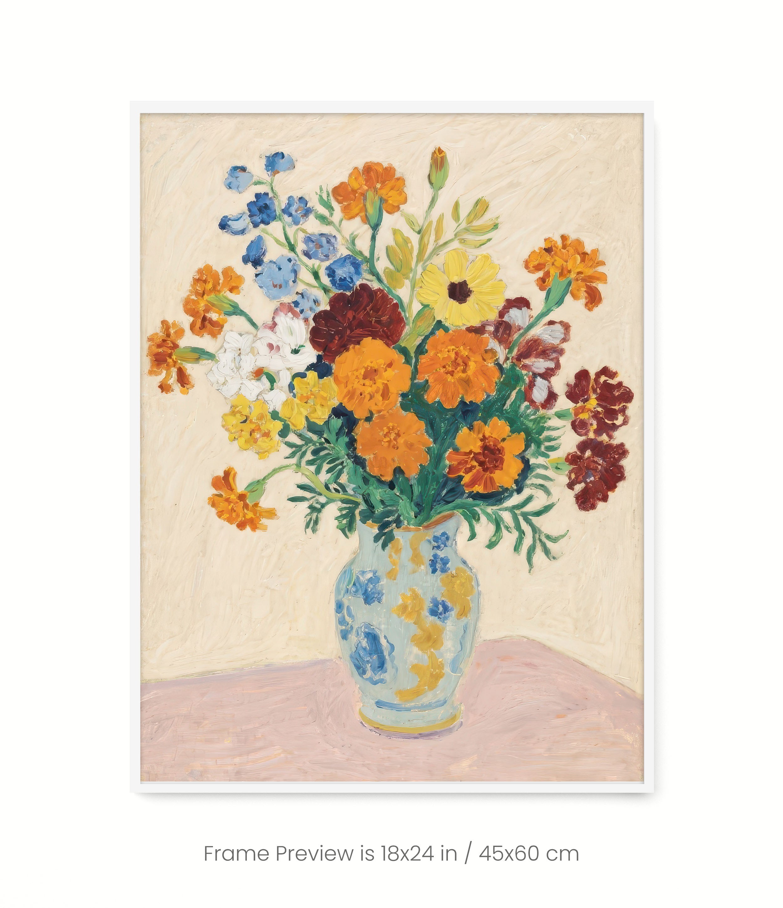 Birthday Flowers: October (Marigolds)