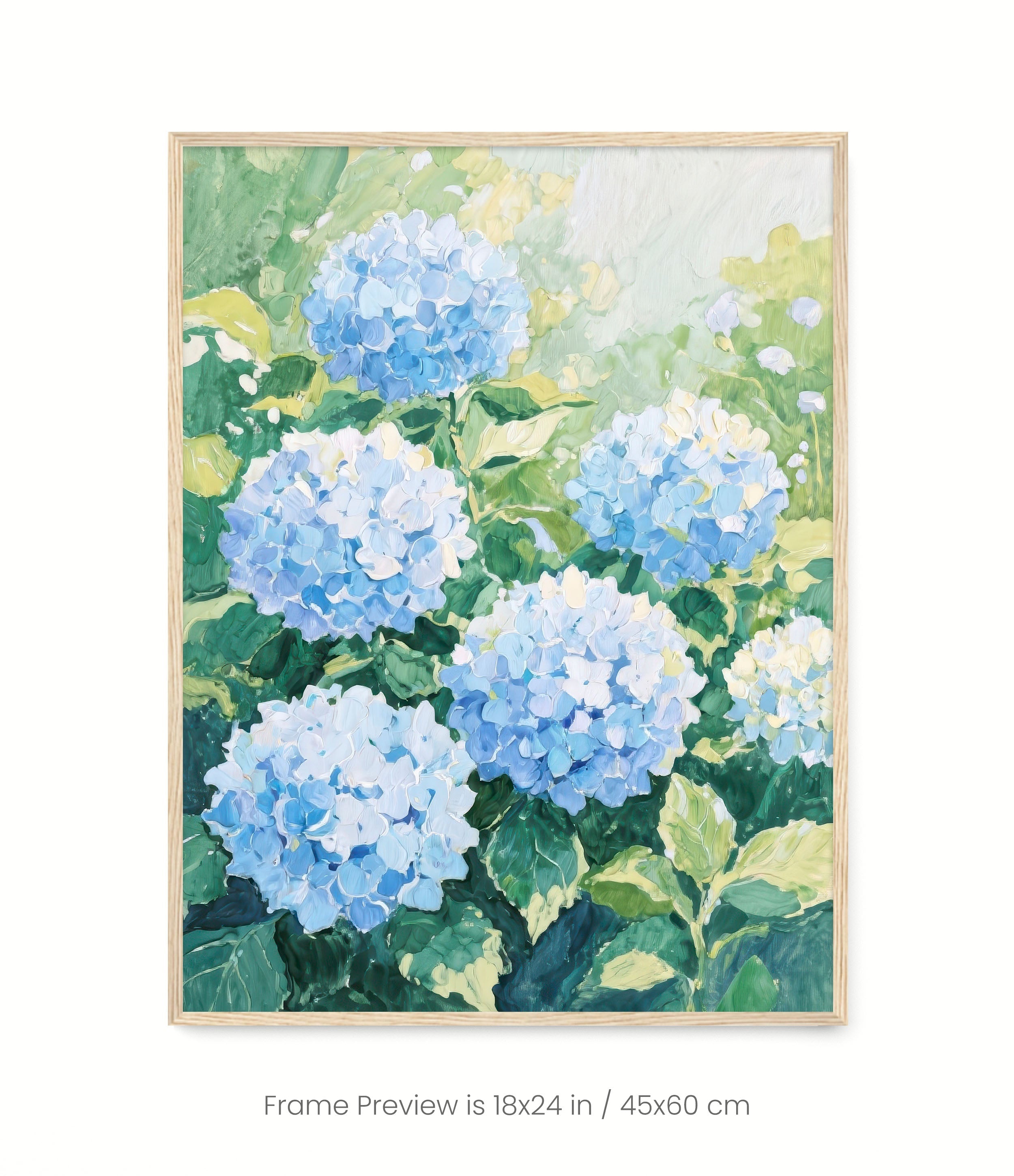 Blue Hydrangeas