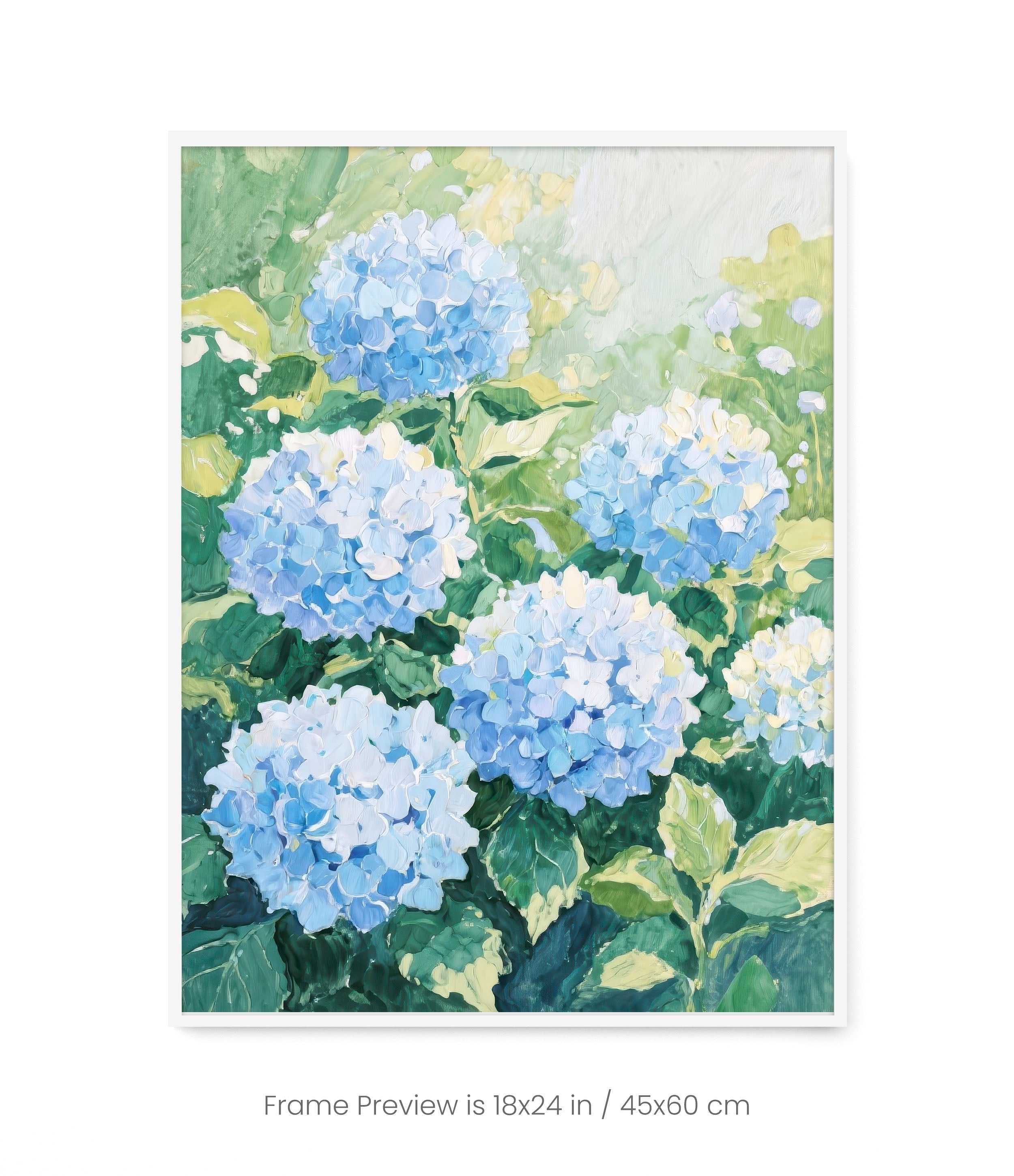 Blue Hydrangeas