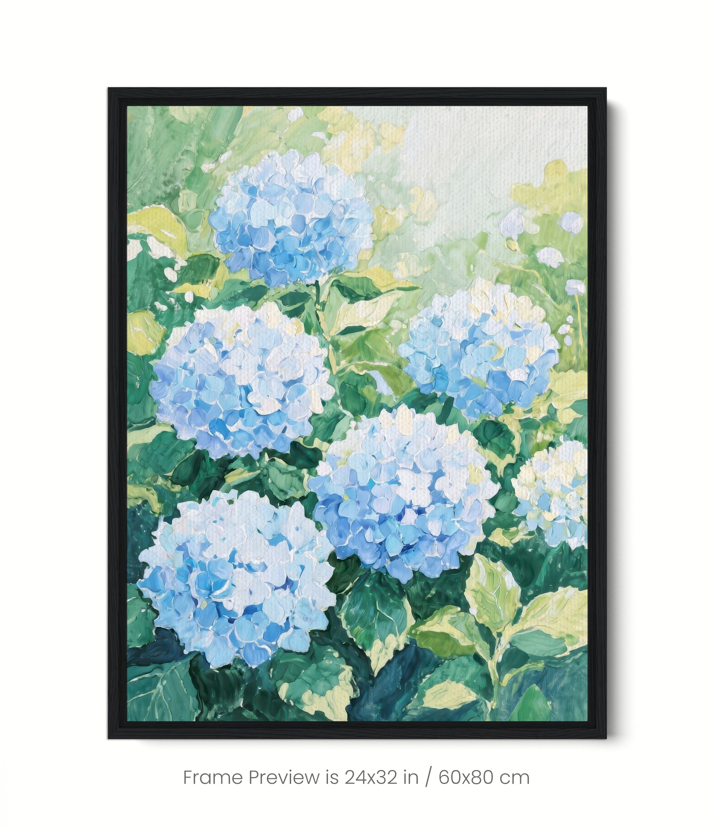 Blue Hydrangeas