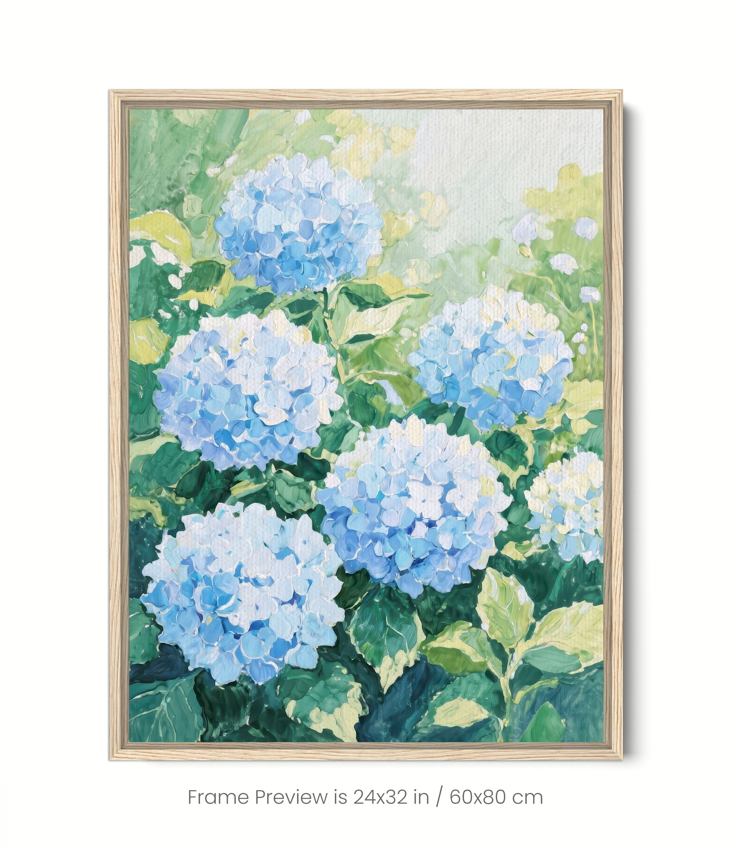 Blue Hydrangeas