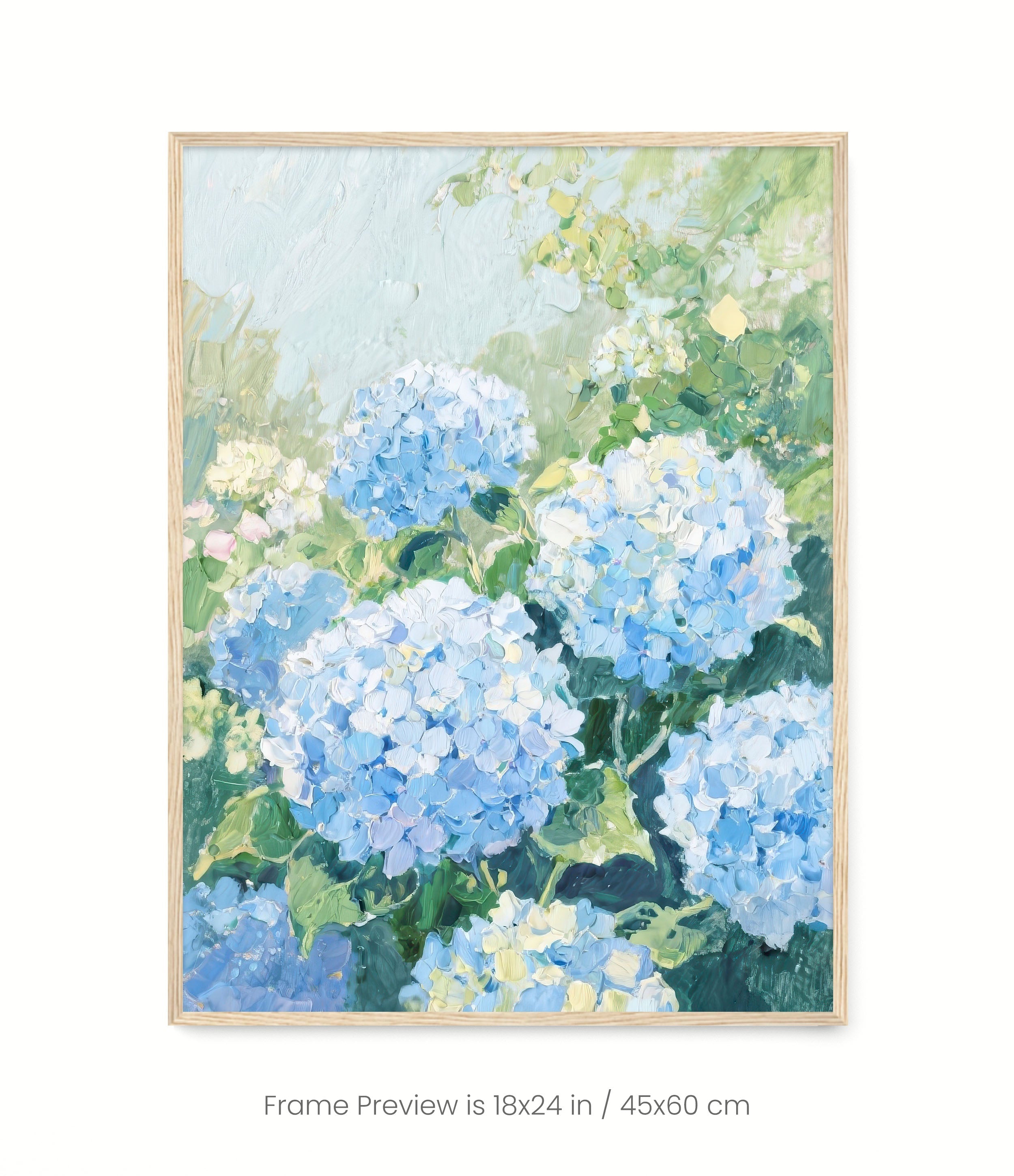 Blue Hydrangeas II