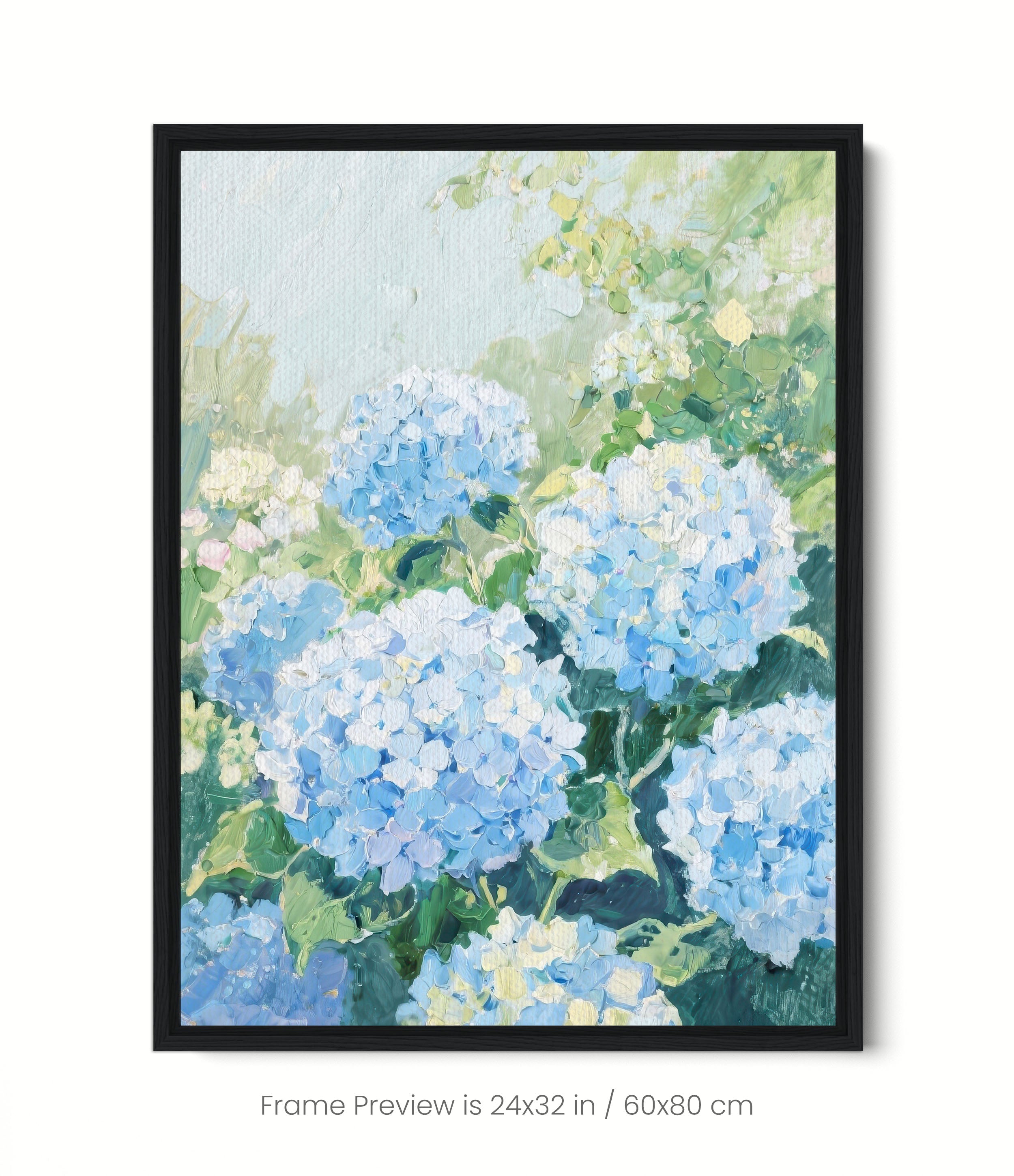 Blue Hydrangeas II
