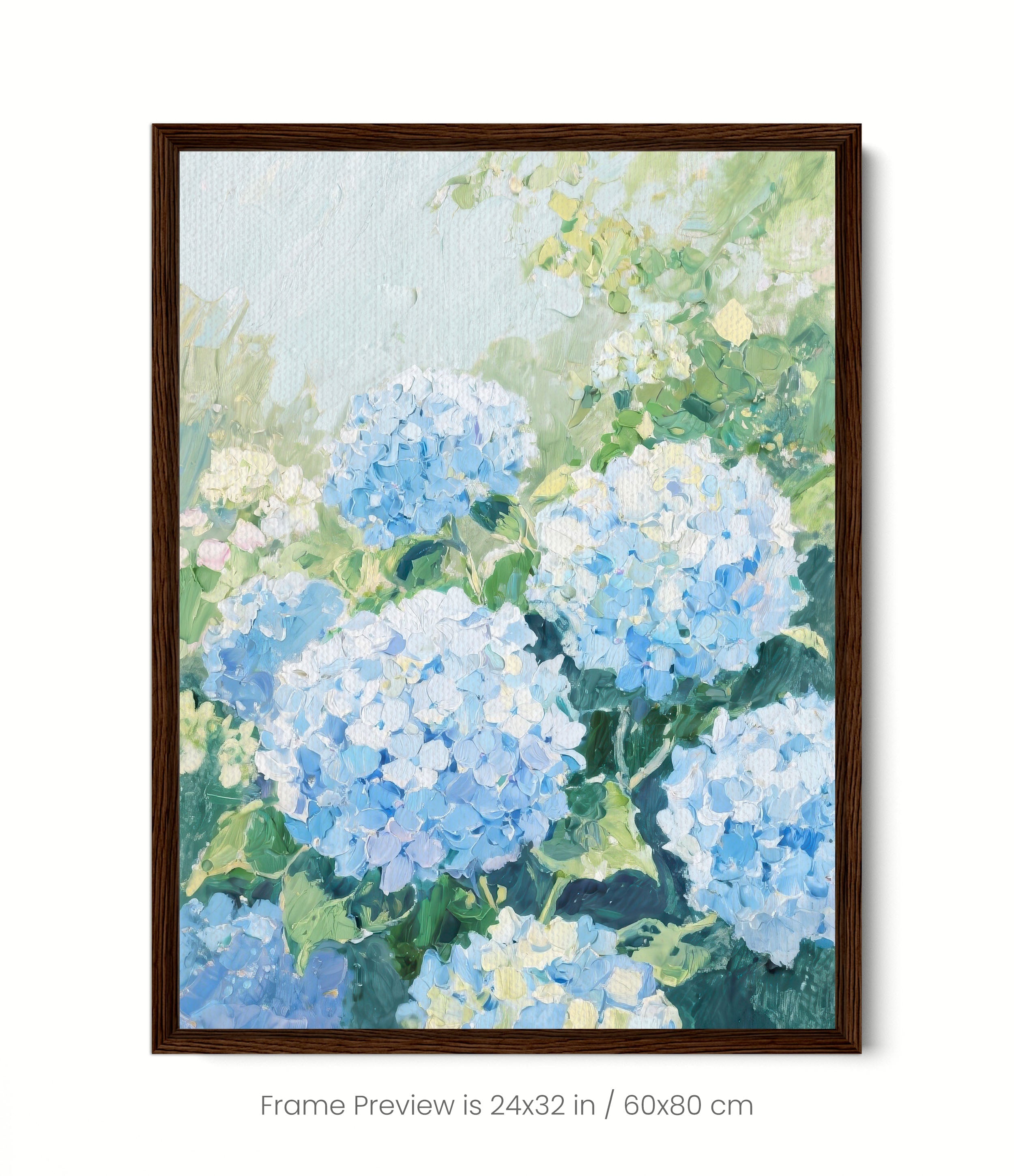 Blue Hydrangeas II