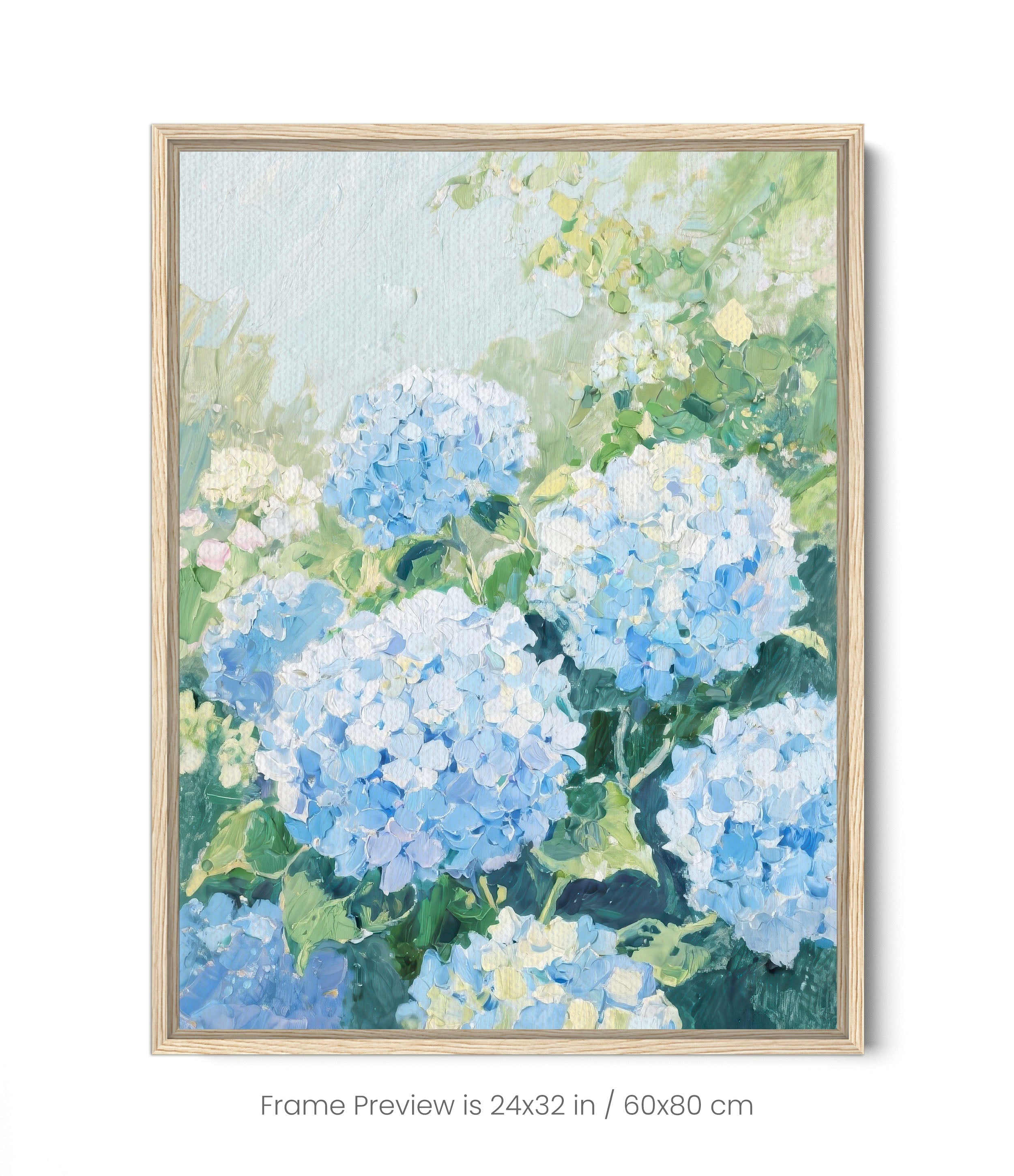 Blue Hydrangeas II