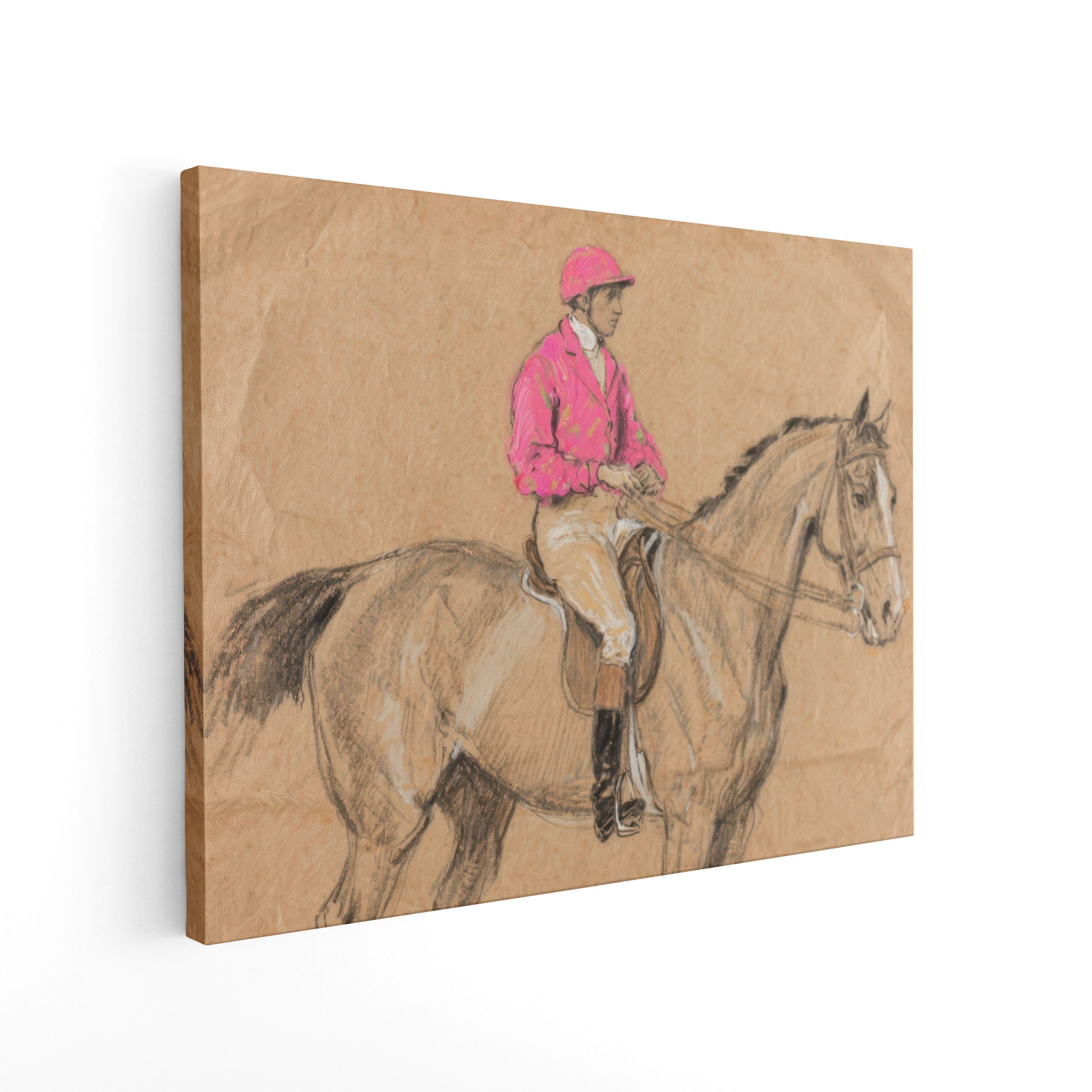Equestrian Color Study: Hot Pink