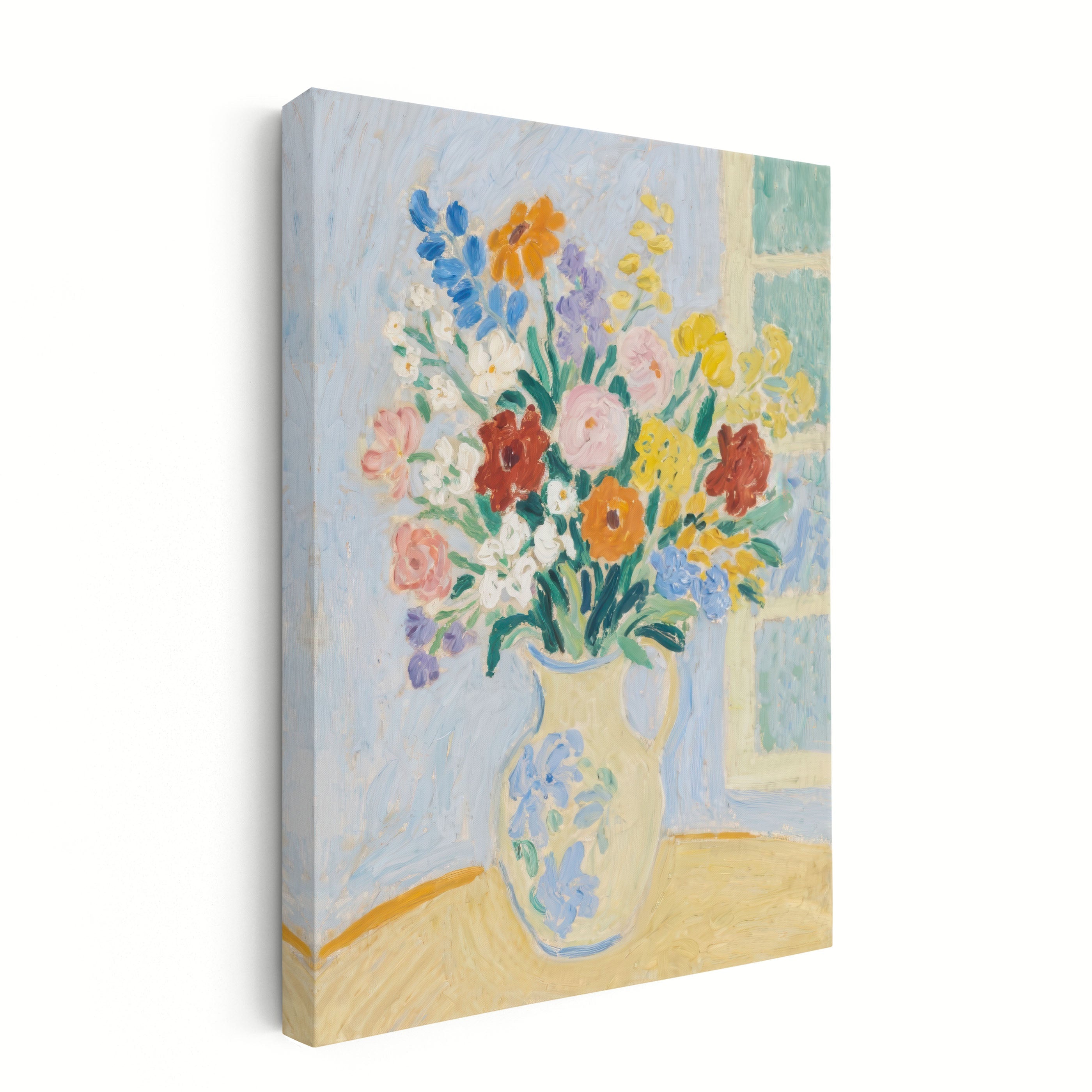 Flowers in a Pitcher