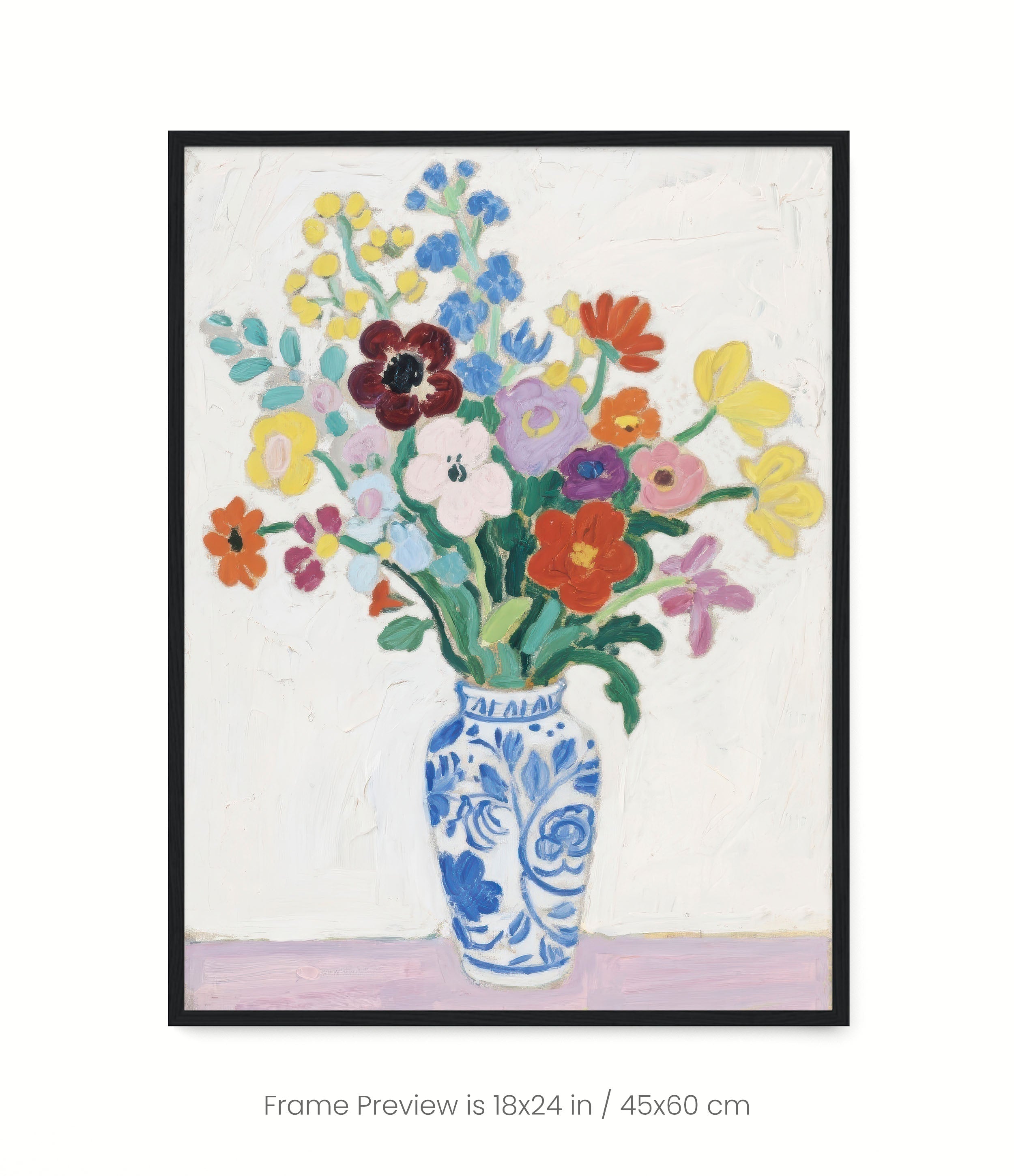 Flowers in Chinoiserie II