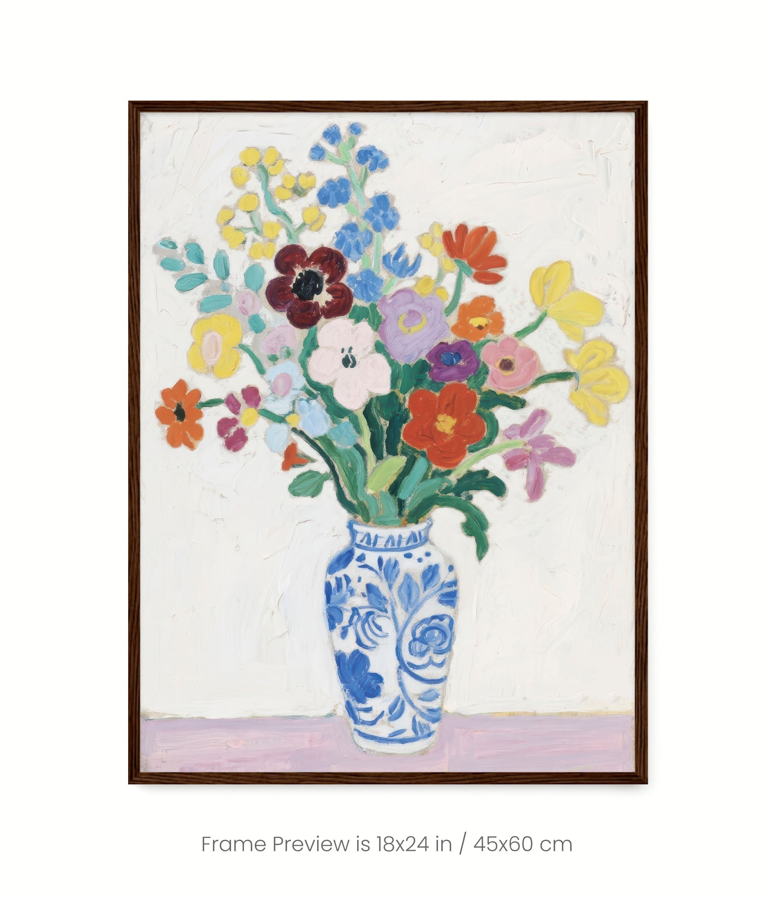 Flowers in Chinoiserie II