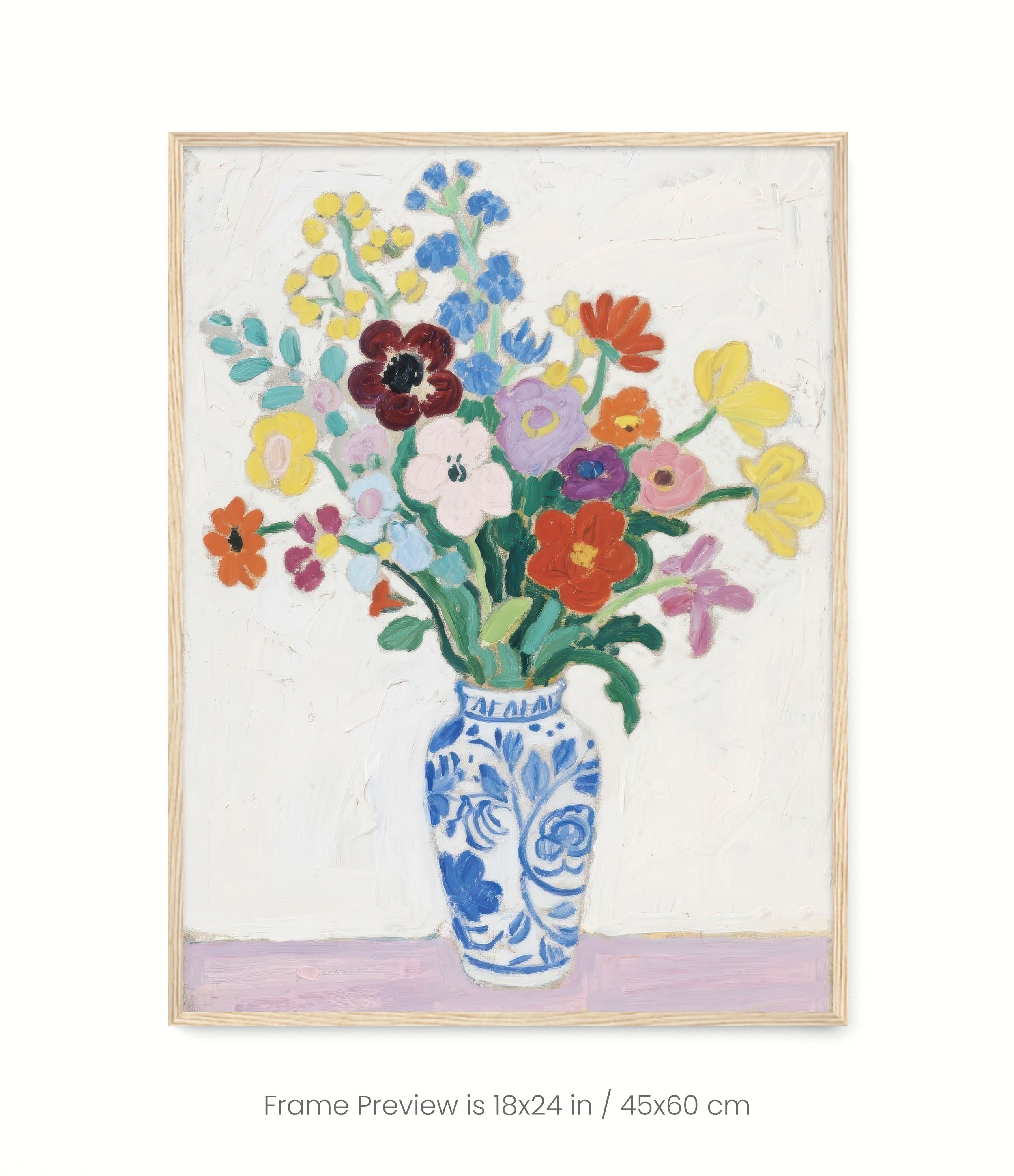 Flowers in Chinoiserie II