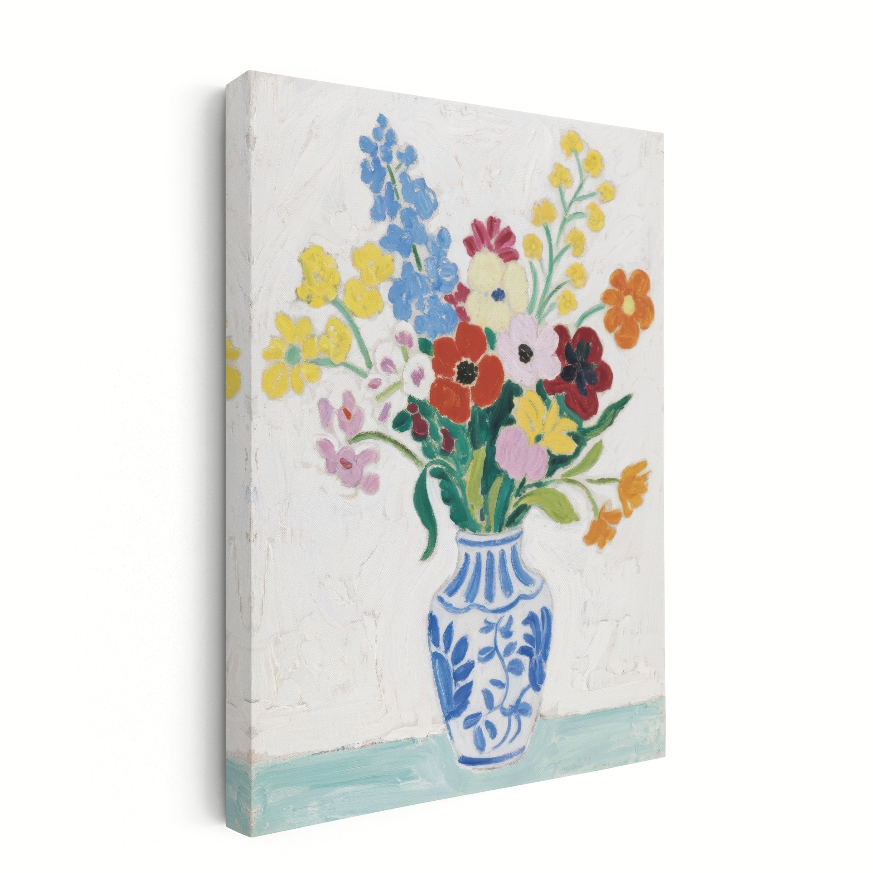 Flowers in Chinoiserie I