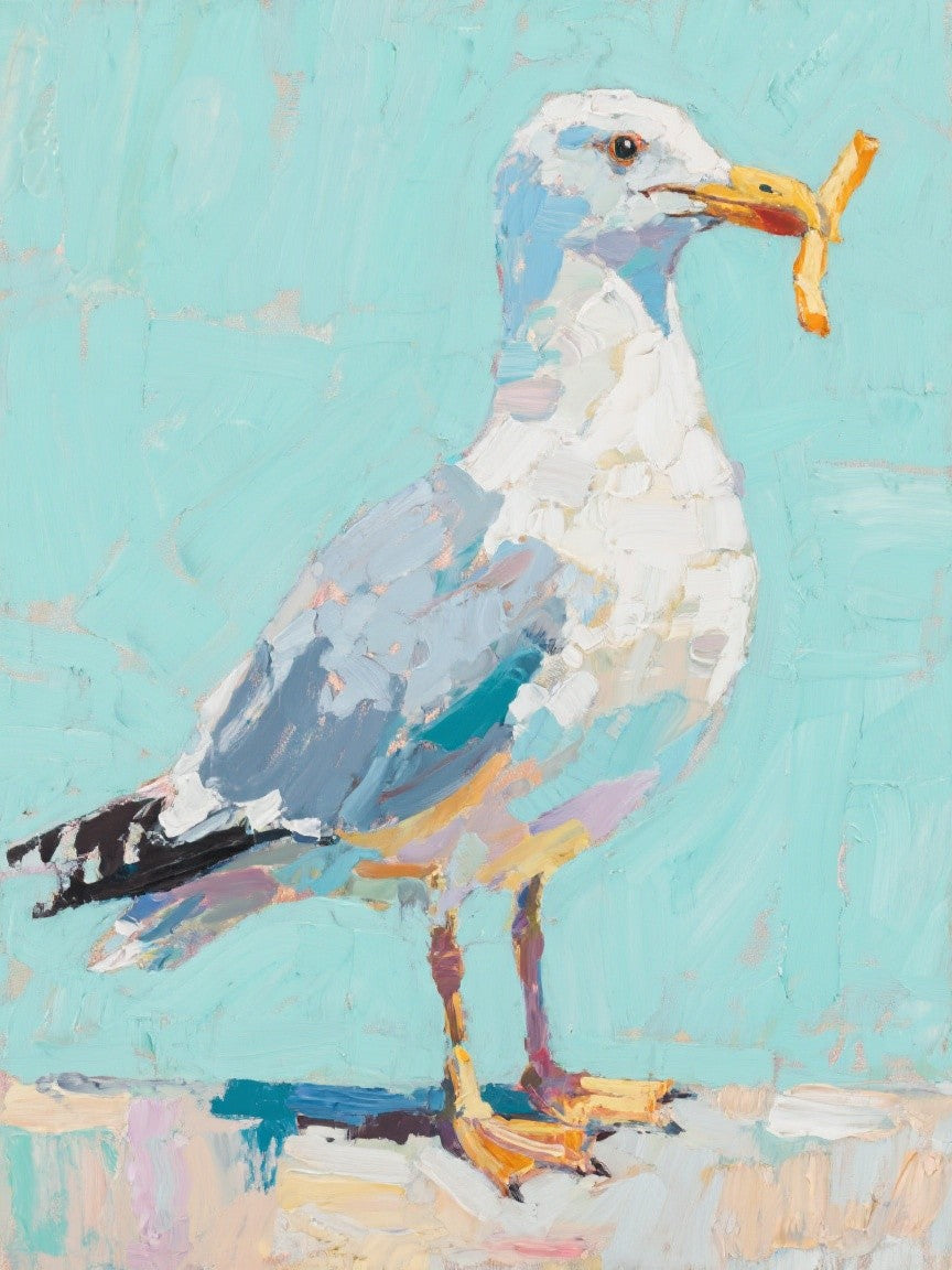 Happy as a Bird with a French Fry