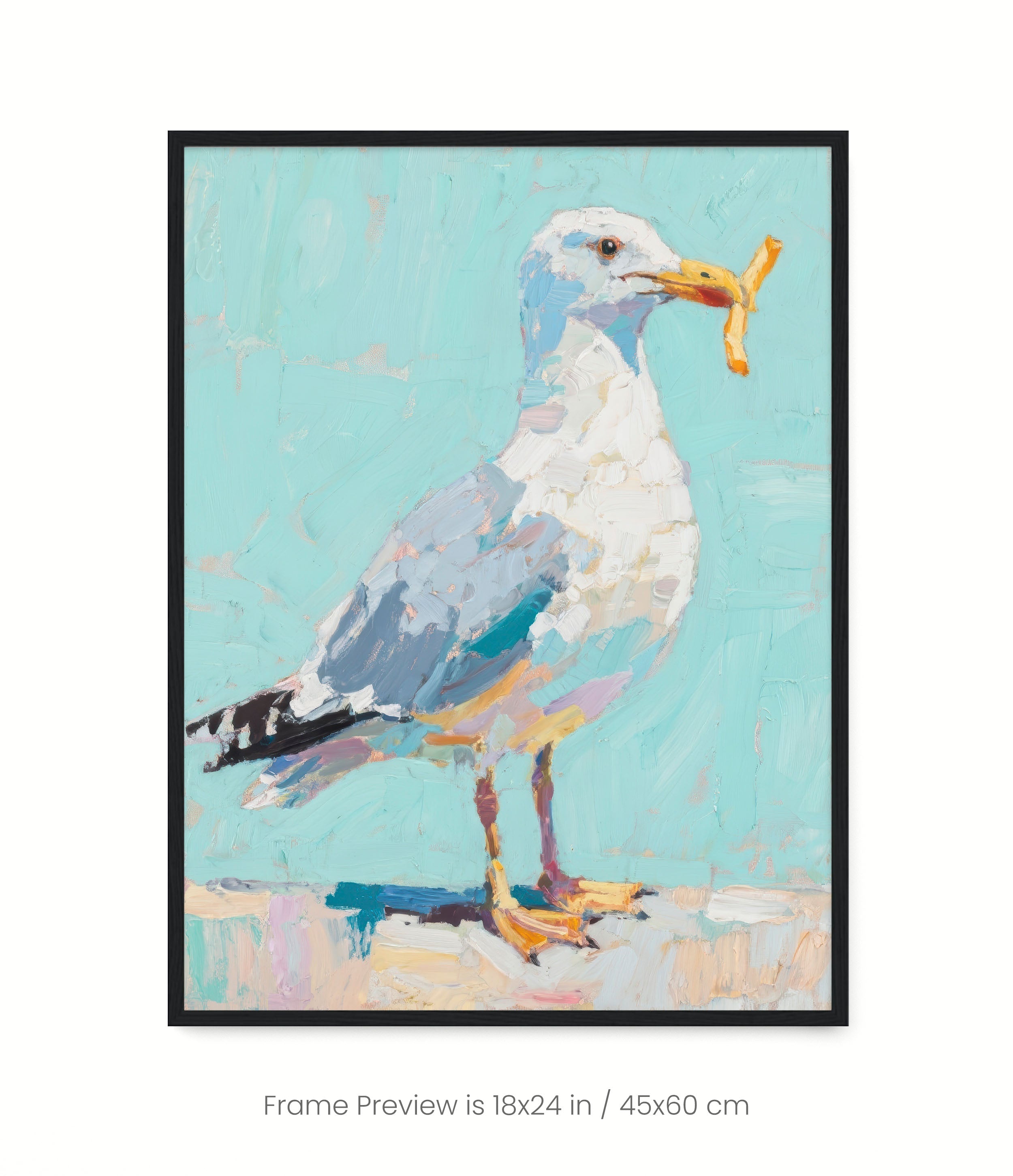 Happy as a Bird with a French Fry