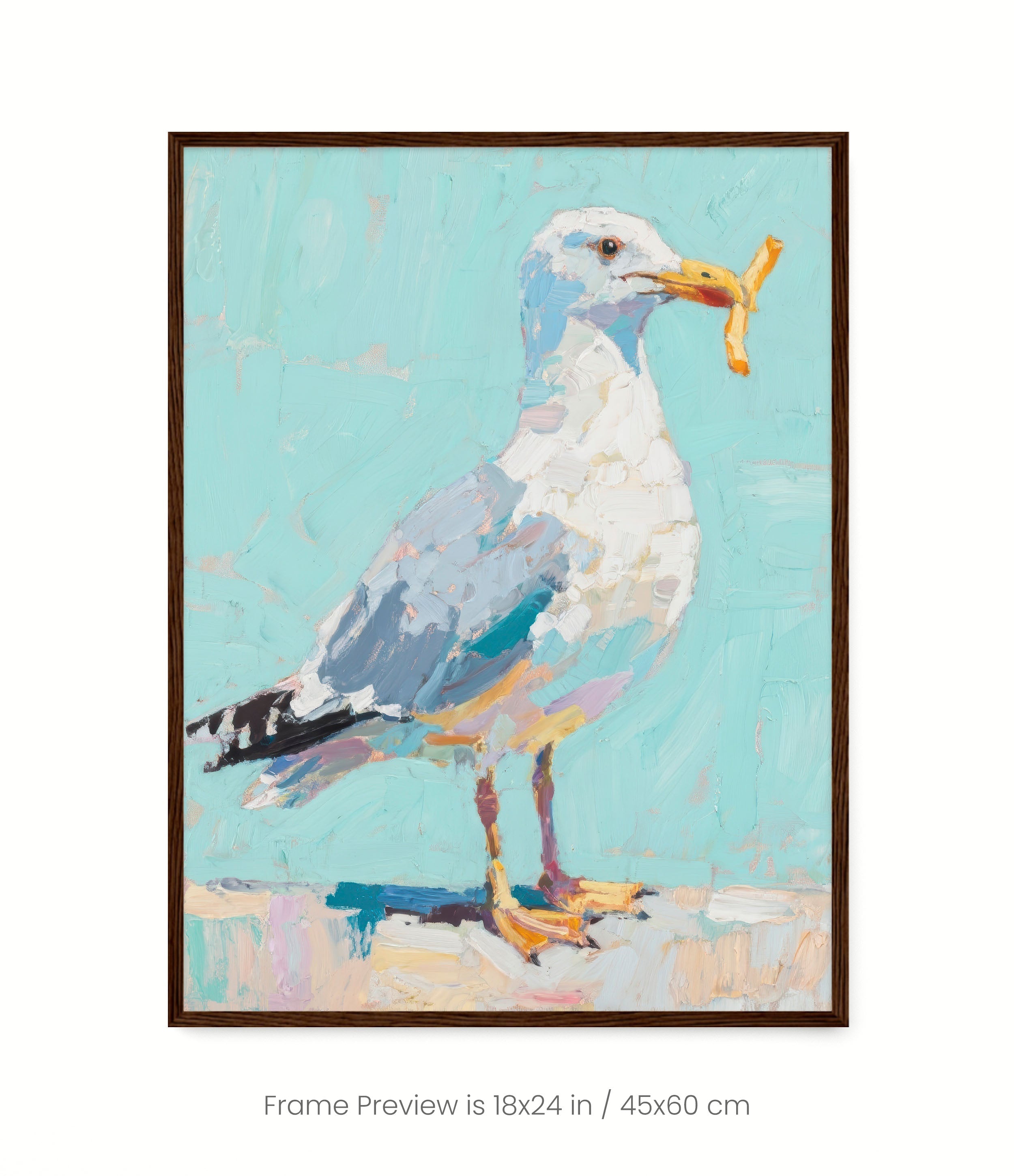 Happy as a Bird with a French Fry