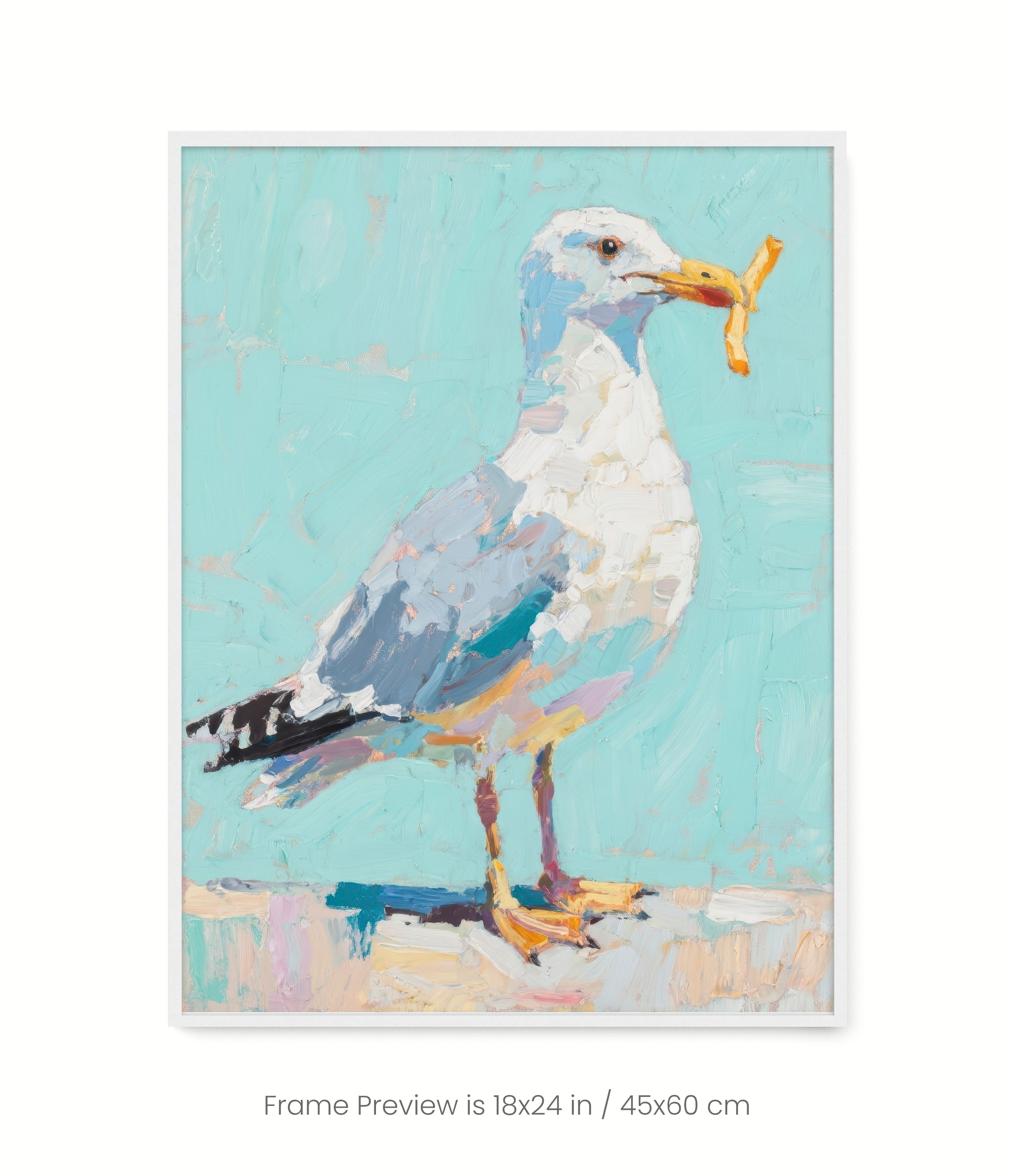 Happy as a Bird with a French Fry