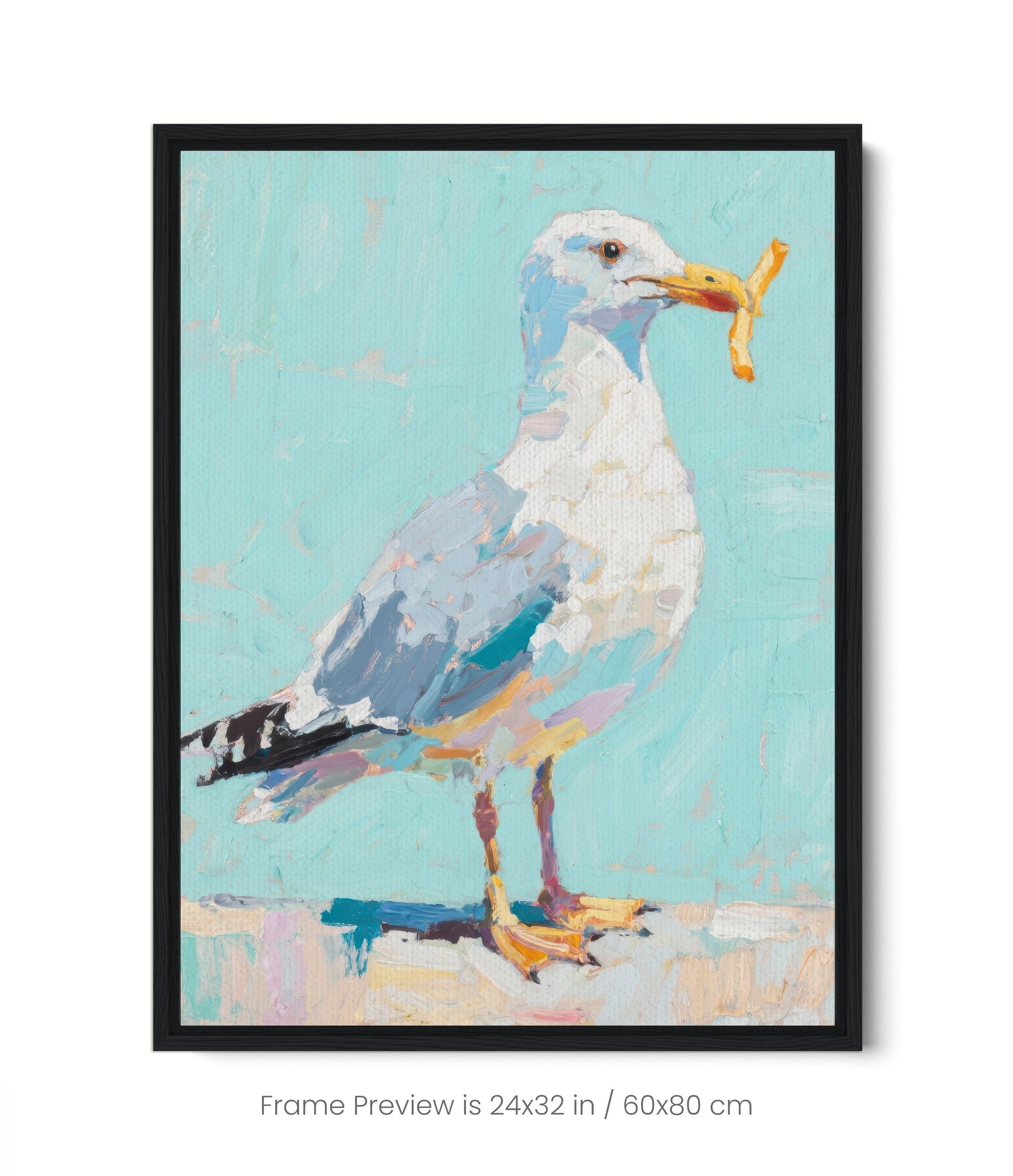 Happy as a Bird with a French Fry