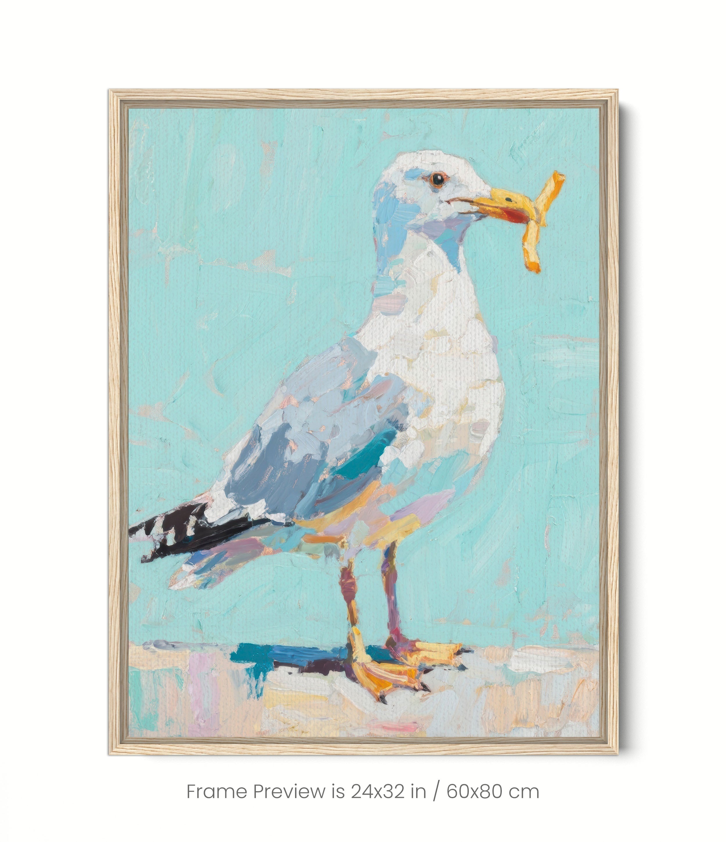 Happy as a Bird with a French Fry