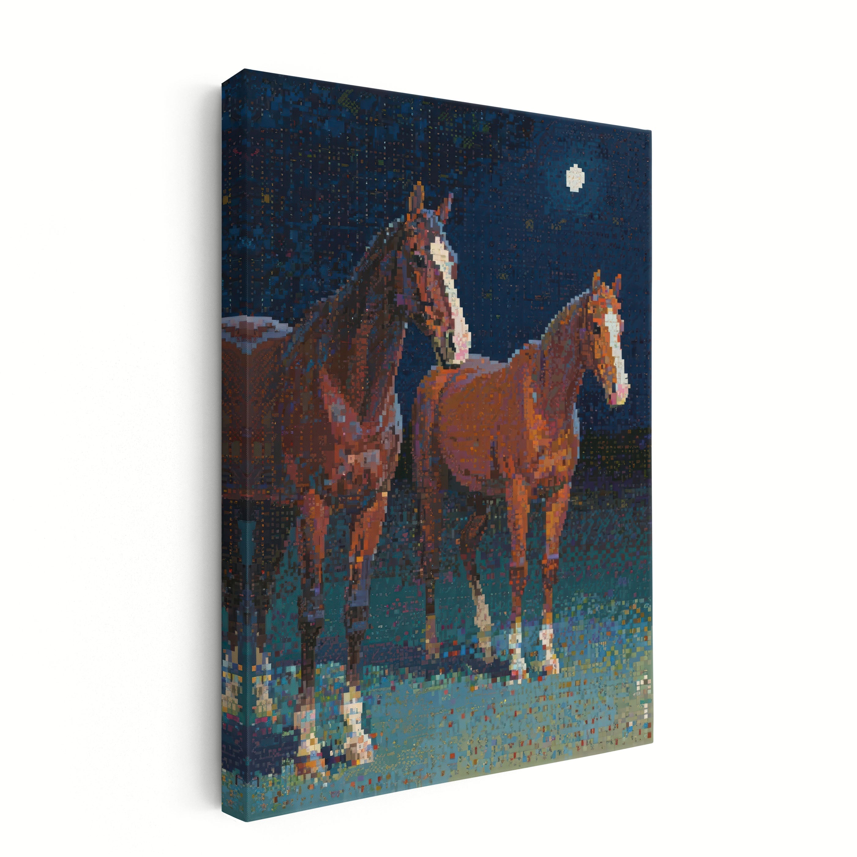 Pixel Portraits: Horses